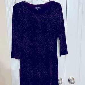 Plum / Maroon mini dress